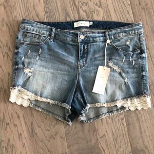 Torrid Jean Shorts